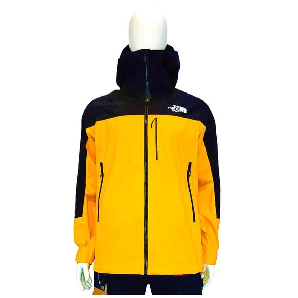 The North Face Men's SM-LRG DryVent Waterproof Shell Ski Summit Gold Jacket $400 - Picture 1 of 16